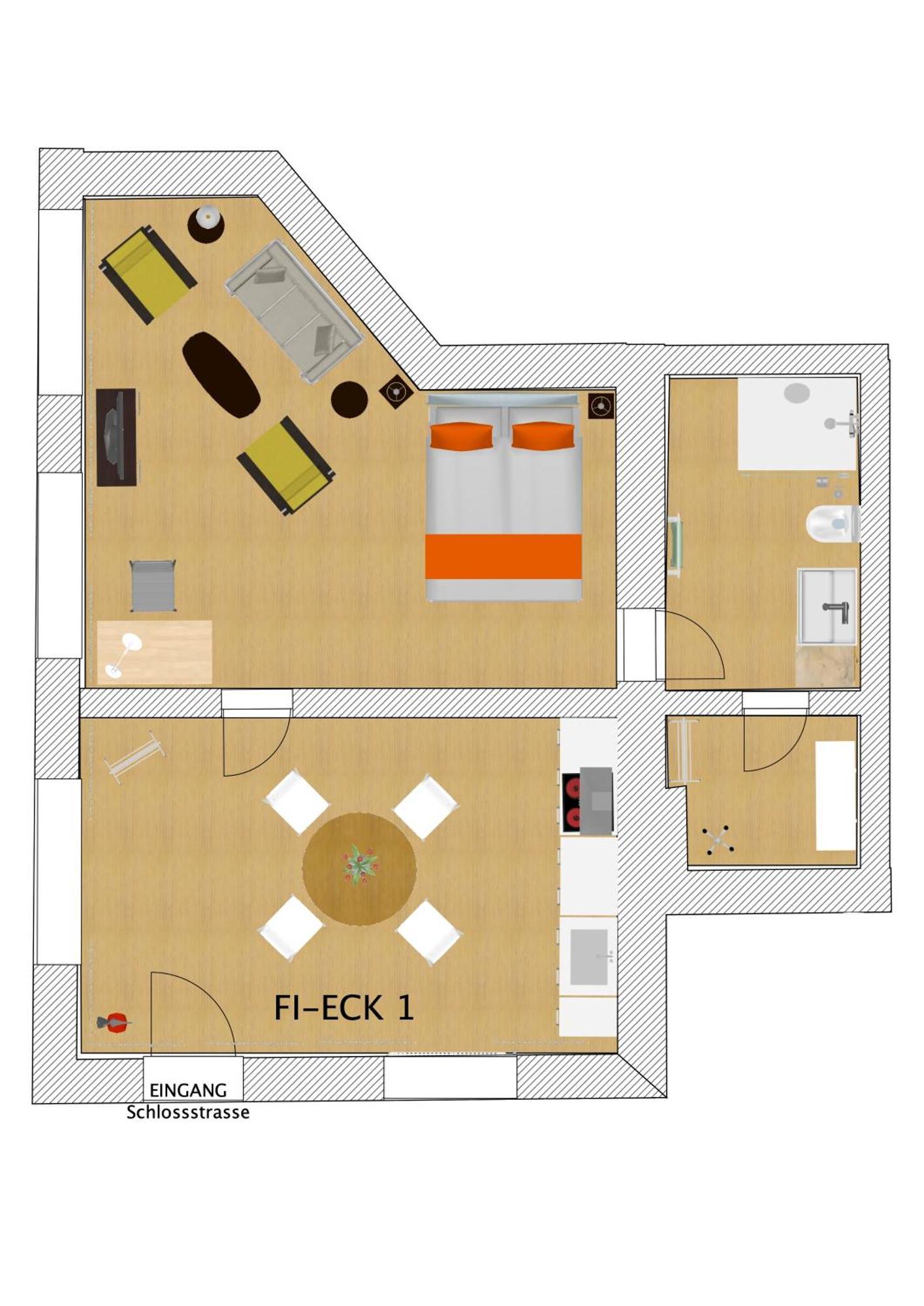 Fi-Eck Apartments Waldeck  Exterior photo